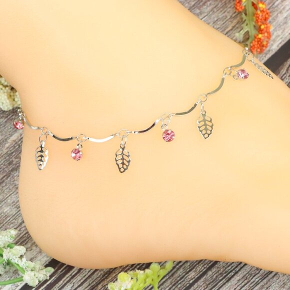 "Elegant Handmade Anklet – Delicate Jewelry for Women, MAR091574 - Picture 8 of 10